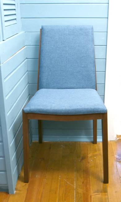 Стул Твит, Орех/ Синий