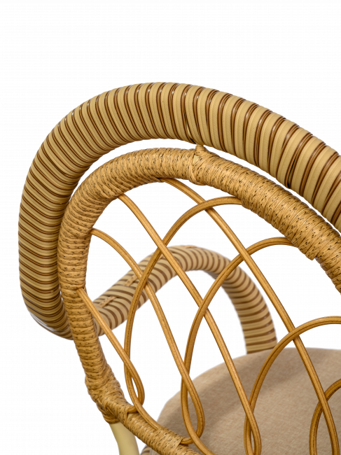 Стул Java (Ява) искусственного, слоновая кость