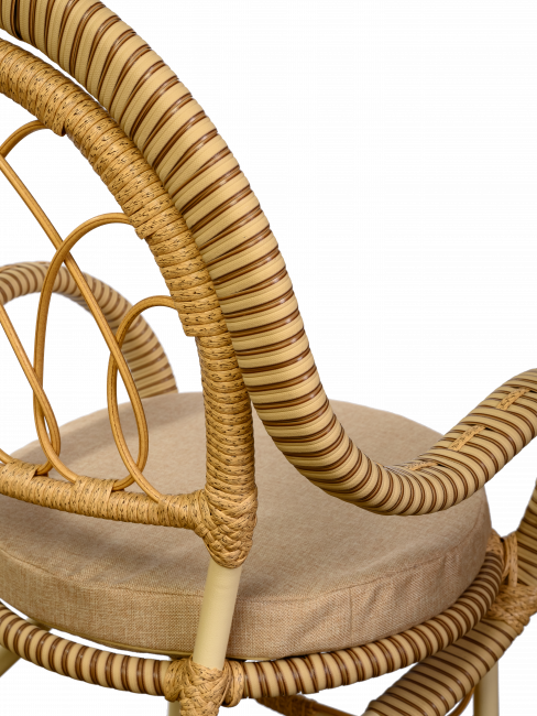 Стул Java (Ява) искусственного, слоновая кость