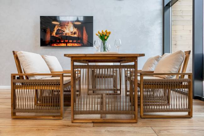 Обеденный комплект GRAND MICHELLE бежевый