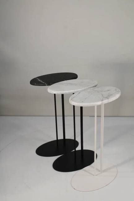 Журнальный интерьерный столик М015.2Д70 Торос черный 