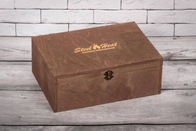 Подарочный набор SteelHeat PREMIUM BOX AFRODITA + деревянная коробка + стартовый комплект
