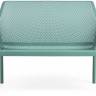 Диван пластиковый Net Bench ментоловый 1160х700х860 мм Диван пластиковый Net Bench ментоловый 1160х700х860 мм