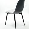 Стул Туссе чёрный /серый, серый ГЛ