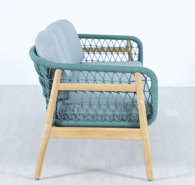 Диван деревянный трехместный Cambria натуральный, мальмо 1991х715х722 мм Диван деревянный трехместный Cambria натуральный, мальмо 1991х715х722 мм