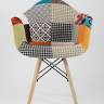 Кресло Eames DSW пэчворк
