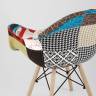 Кресло Eames DSW пэчворк