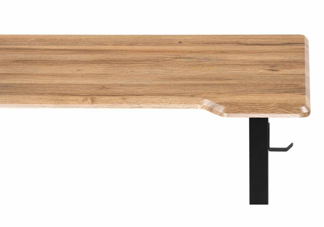 Маркос с механизмом подъема 140х80х75 дуб вотан / черный