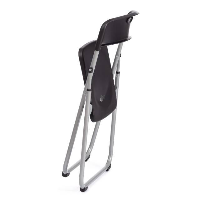 Стул складной FOLDER (mod. 3017H) каркас: металл, сиденье/спинка: пластик, 49 x 46.5 x 73.5 см, black (черный) / grey (серый) (Комплект из 6 шт.) черный, серый каркас: металл, сиденье/спинка: пластик Стул складной FOLDER (mod. 3017H) каркас: металл, сиденье/спинка: пластик, 49 x 46.5 x 73.5 см, black (черный) / grey (серый) (Комплект из 6 шт.) черный, серый каркас: металл, сиденье/спинка: пластик