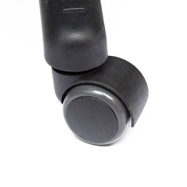 Кресло DUKE флок/ткань, черный/черный , 35/TW-11