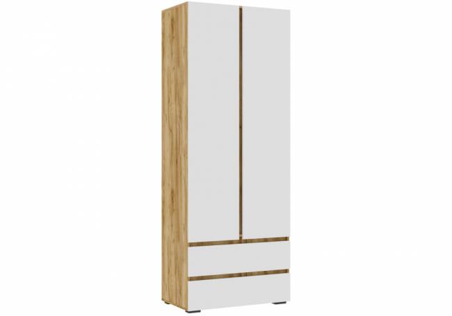 Элла ШК 01 белый / дуб крафт золото