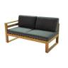 Софа BOOKA 2-х местная с правым подлокотником из акации Joygarden Софа BOOKA 2-х местная с правым подлокотником из акации Joygarden