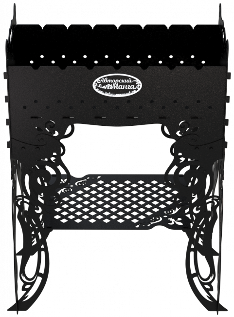 Мангал складной "Бабочка", стандарт, ST3, 3мм Мангал складной "Бабочка", стандарт, ST3, 3мм