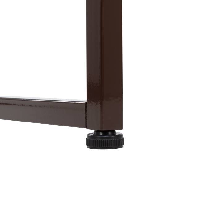 Комод Leset Локи с вешалкой Коричневый Светло-коричневый, темно-коричневый