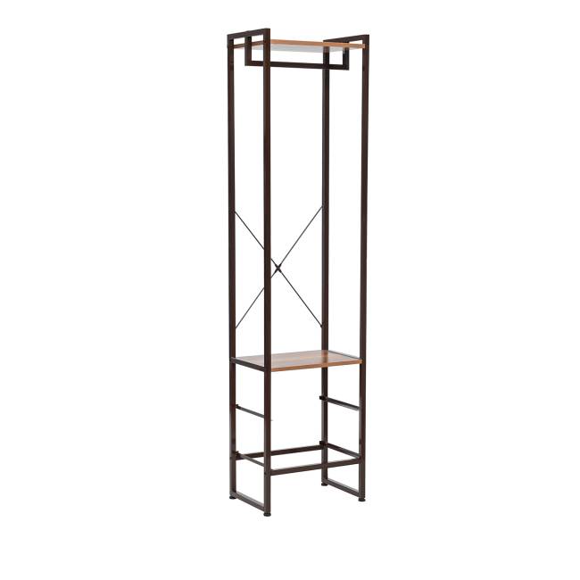 Комод Leset Локи с вешалкой Коричневый Светло-коричневый, темно-коричневый Комод Leset Локи с вешалкой Коричневый Светло-коричневый, темно-коричневый