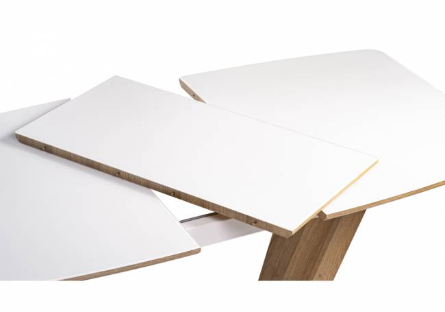 Петир 120(160)х80 ультра белый / дуб вотан