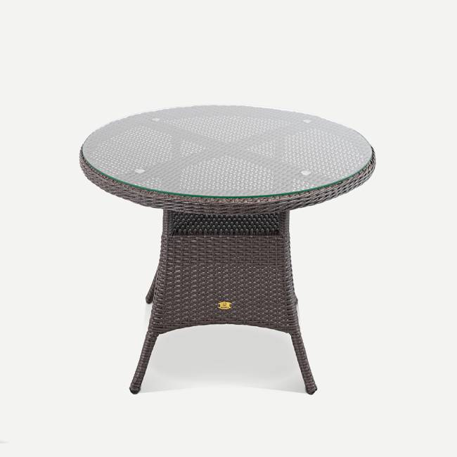 Стол Kipr D940 СТ (с упаковкой) Шоколад Металлик, RAL 8017, CT.Прозрачное