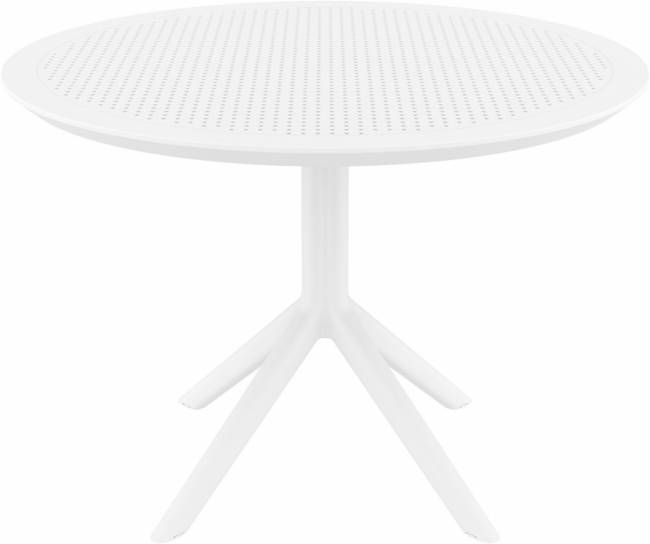 Стол пластиковый Sky Table Ø105 белый Ø1050х740 мм Стол пластиковый Sky Table Ø105 белый Ø1050х740 мм