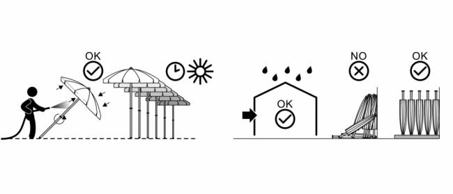 Зонт пляжный профессиональный 2.2х2.2 м Picasso под дерево 2200х2200 мм Зонт пляжный профессиональный 2.2х2.2 м Picasso под дерево 2200х2200 мм