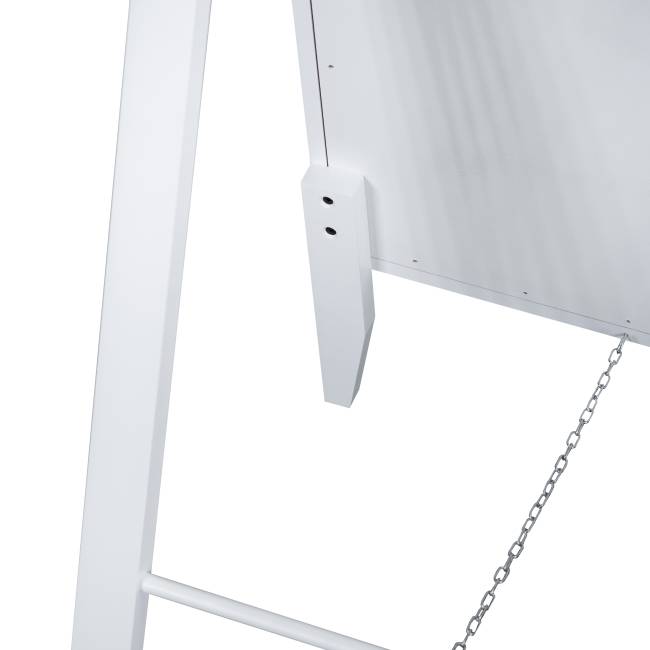 Зеркало напольное BeautyStyle 29 белый 131 см х 47,1 см