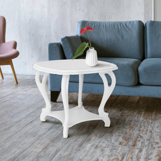 Стол журнальный Кофейный П молочный дуб Л Стол журнальный Кофейный П молочный дуб Л