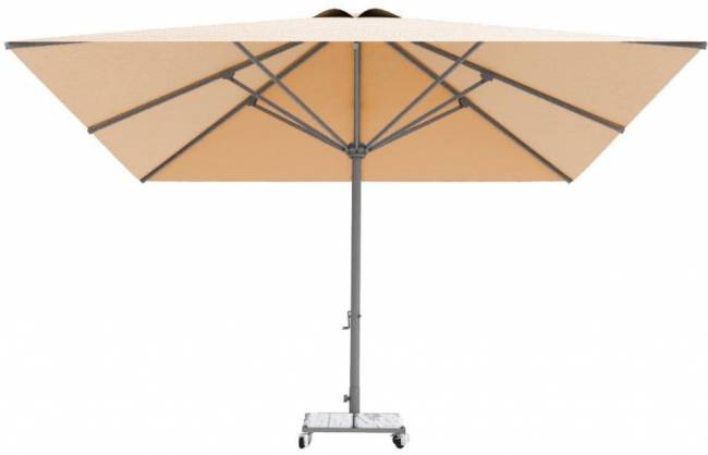 Зонт профессиональный 3х4 м Lux Telescopic бежевый 3000х4000 мм Зонт профессиональный 3х4 м Lux Telescopic бежевый 3000х4000 мм