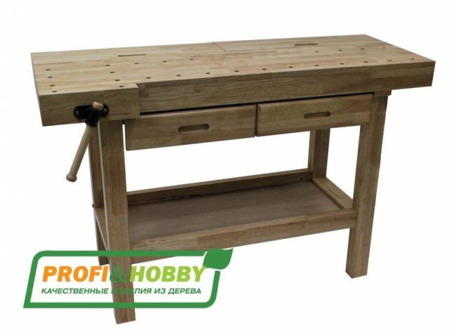 Верстак деревянный Стандарт дуб Верстак деревянный Стандарт дуб