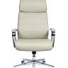 Кресло офисное / Атлант / Atlant / бежевая экокожа
