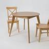 Стол Сканди К 100 натур со стульями Ингольф натур