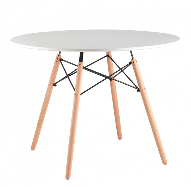Стол EAMES белый D100 Стол EAMES белый D100