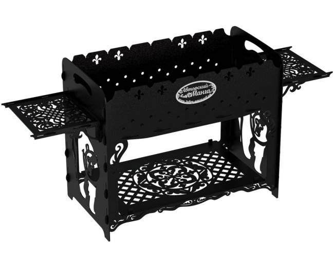 Мангал разборный "Медведь", сталь AISI304, 3мм Мангал разборный "Медведь", сталь AISI304, 3мм