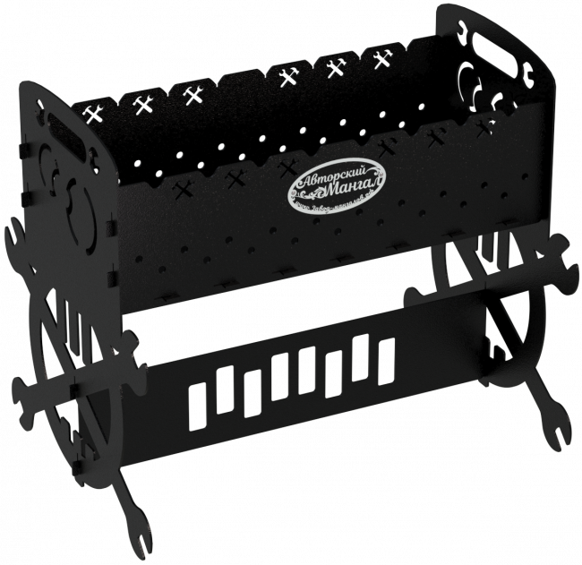 Мангал разборный "Механика", стандарт, ST3, 3мм Мангал разборный "Механика", стандарт, ST3, 3мм