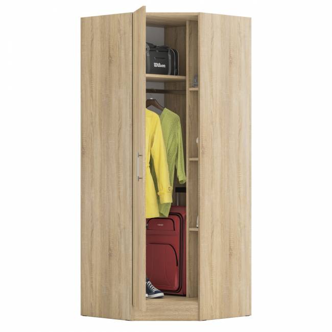 Шкаф угловой Стандарт цвет дуб сонома Шкаф угловой Стандарт цвет дуб сонома