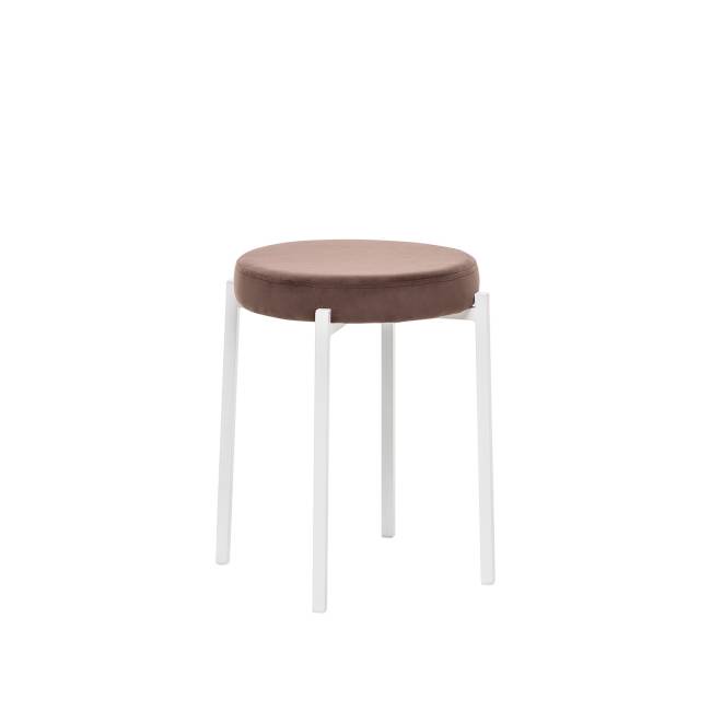 Табурет Leset Авис профиль Ultra Chocolate Белый