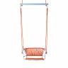 Качели плетеные Lisa Swing голубой, оранжевый 730х650х1750 мм Качели плетеные Lisa Swing голубой, оранжевый 730х650х1750 мм