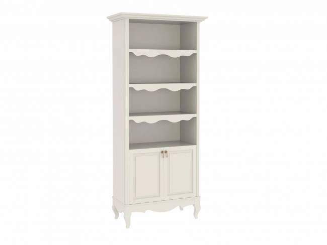 Стеллаж Малонн Ави с дверцами Белый