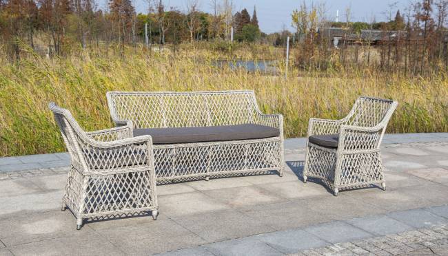 "Латте" плетеное кресло из искусственного ротанга, цвет бежевый "Латте" плетеное кресло из искусственного ротанга, цвет бежевый