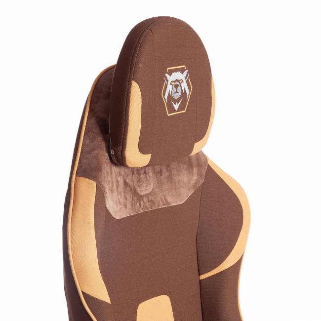 Кресло iBear ткань, коричнево-бежевый / brown beige коричневый ткань