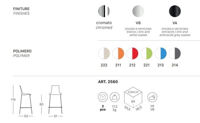 Стул барный пластиковый Zebra Bicolore хром, белый, красный 510х530х1160 мм Стул барный пластиковый Zebra Bicolore хром, белый, красный 510х530х1160 мм