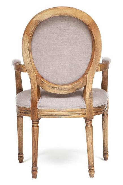 Кресло MEDALION (mod.CB2245) дерево вяз, 99х59х48см, Груша (№3) коричневый