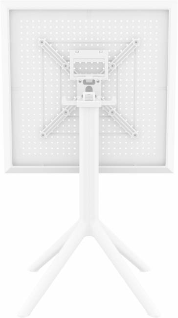 Стол пластиковый складной Sky Folding Table 60 белый 600х600х740 мм Стол пластиковый складной Sky Folding Table 60 белый 600х600х740 мм