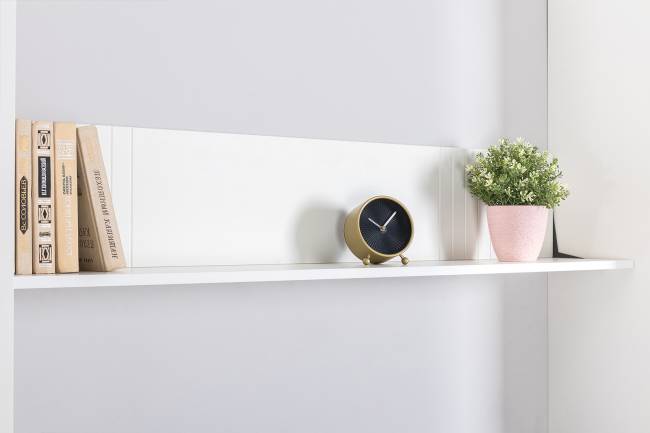 Полка Валенсия 16.481 цвет белый шагрень Полка Валенсия 16.481 цвет белый шагрень