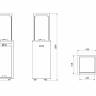 Нагреватель газовый PATIO/LIGHT, сталь, белый