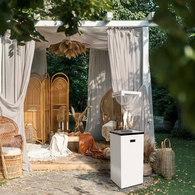 Нагреватель газовый PATIO/LIGHT, сталь, белый