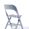 Стул пластиковый складной Flap бледно-голубой 480х570х840 мм Стул пластиковый складной Flap бледно-голубой 480х570х840 мм