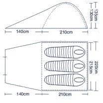 Палатка Campack Tent Forest Explorer 3