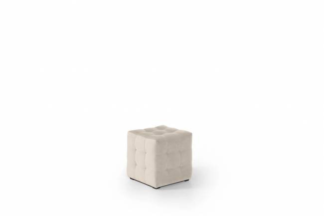 Пуф Парма-1 Kolibri cream, кремовый