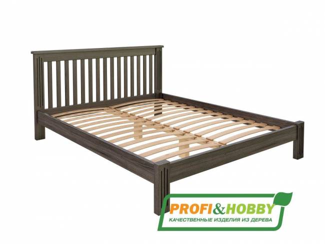 Кровать Rino 1400 х 2000 ясень, серый гранит