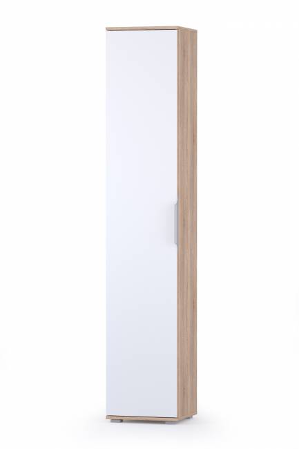 Пенал Куба Шкаф 13.29 цвет дуб сонома/белый премиум Пенал Куба Шкаф 13.29 цвет дуб сонома/белый премиум