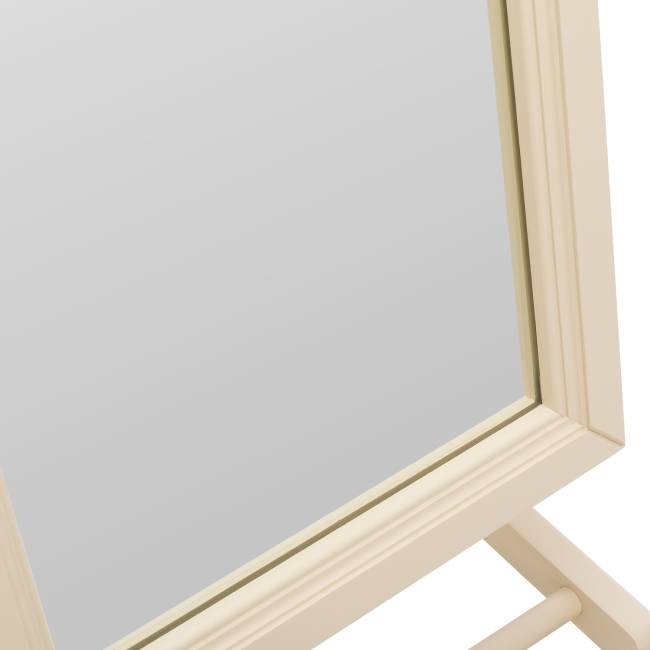 Зеркало напольное Leset Мэмфис Слоновая кость Чёрный